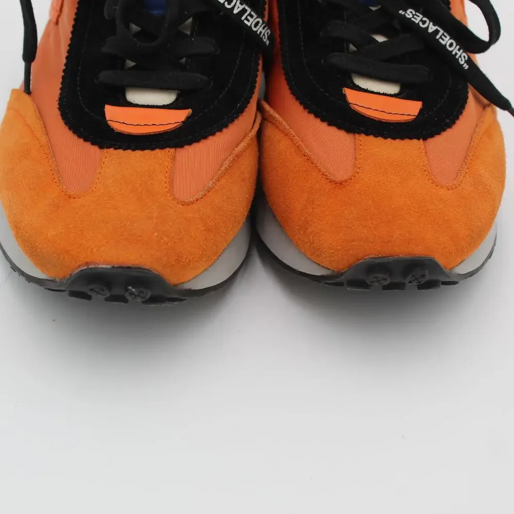 Off White Arrow Running Sneaker 43 Mens 10 Orange Virgil Abloh Streetwear Retro